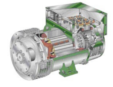 巍山发电机内部结构图 巍山发电机内部结构图